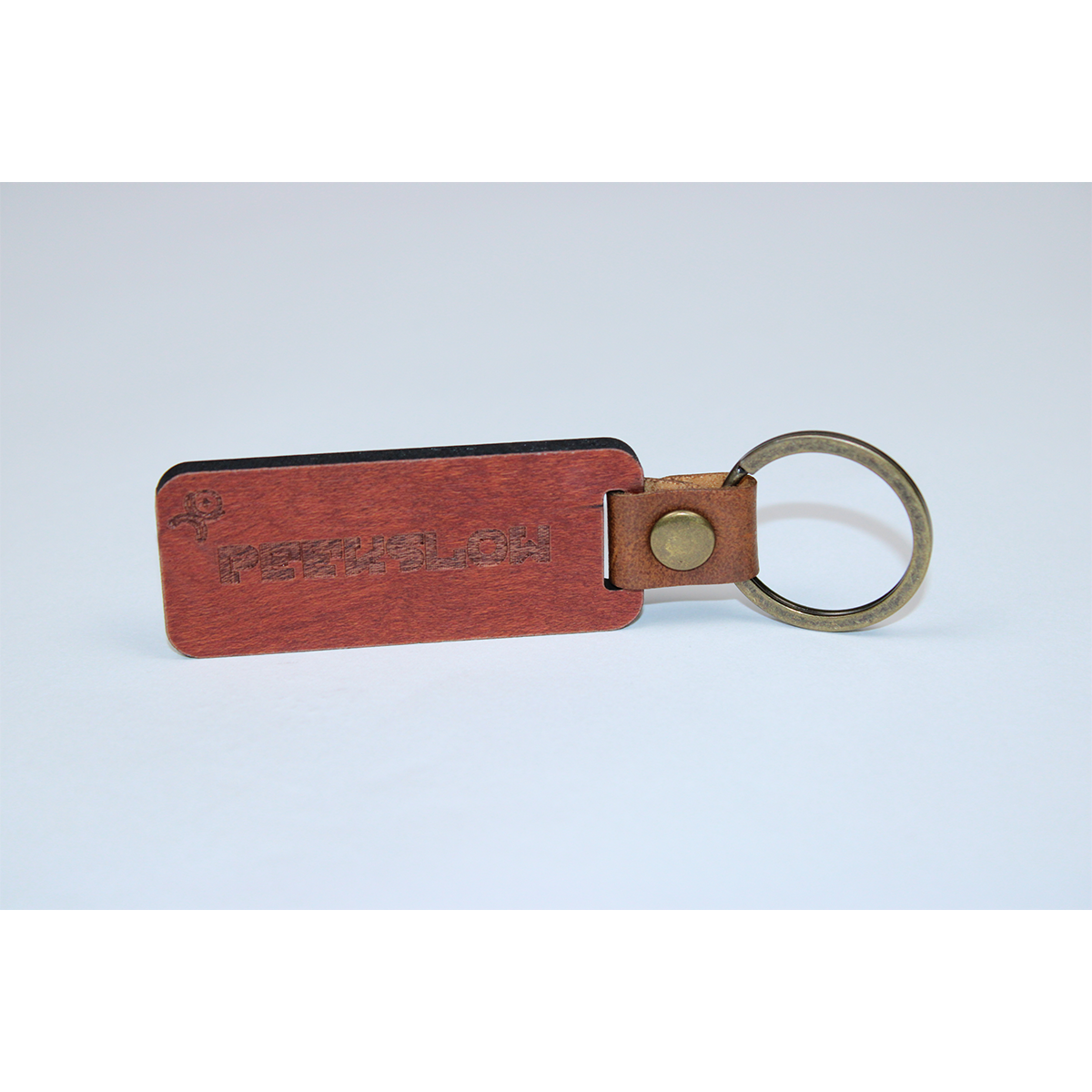 P.S. WOOD KEY CHAINS