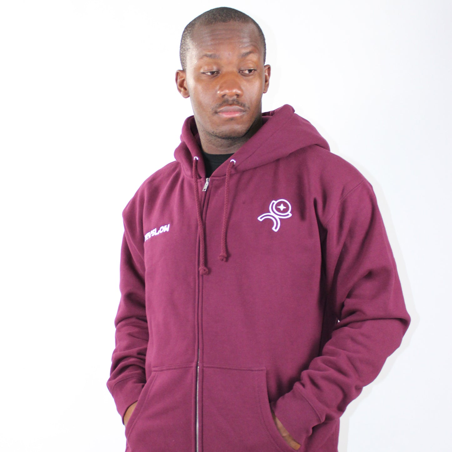 P.S. & Logo Zip Hoodie + FREE T-SHIRT